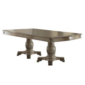 ACME 64065A ACME 64065A Chateau De Ville - Dining Table - Dark Gray / Beige