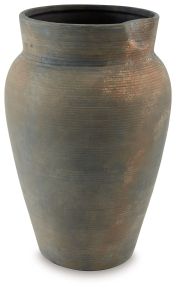 Signature Design by Ashley® A2000659 Brickmen - Vase - 15" - Antique Gray