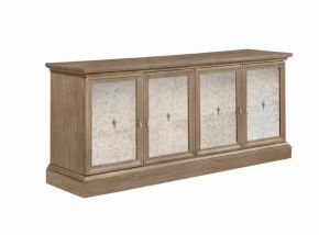 CoasterEssence 110295 Brockway - 4-Door Dining Sideboard Buffet Cabinet - Barley Brown