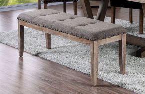 Furniture of America CM3429BN Bridgen - Bench - Natural / Brown