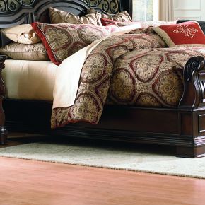 Liberty Furniture 575-BR90C Arbor Place - California King Rails - Dark Brown