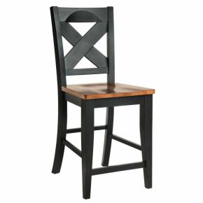 Tennessee Enterprises QT024PB Quinton X-Back 24" Barstool