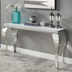 Furniture of America CM4903WH-S-TABLE Wetzikon - Sofa Table - White