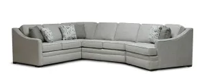 England 4T00-64/4T00-43/4T00-95 England 4T00-64/4T00-43/4T00-95 Thomas - 3 Piece Sectional (LAF Corner Sofa, Armless Loveseat, RAF Cuddler)