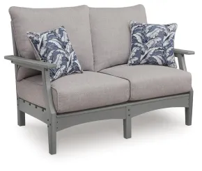 Ashley Furniture PCP803-835 Cove Beach - Loveseat With Cushion - Gray