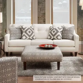 Furniture of America SM8563-LV Parker - Loveseat - Ivory