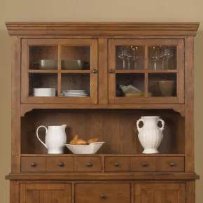Liberty Furniture 382-CH6183 Hearthstone Ridge - Hutch - Light Brown