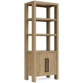 Riverside Furniture 91048 Davie - Entertainment Pier Unit - Light Brown