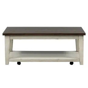 Liberty Furniture 512-OT1010 Arden Road - Rectangular Cocktail Table - Satin Cherry