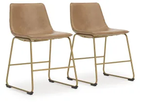 Ashley Furniture PCD373-03 Ashley Furniture PCD373-03 Ciabori - Dining Upholstered Side Chair (Set of 2) - Toast / Gold
