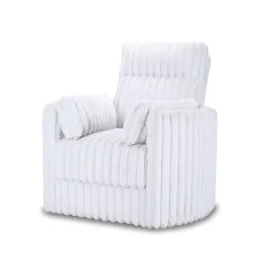 New Classic U5482-18-WHT New Classic U5482-18-WHT Embrace - Swivel Accent Chair - Cream