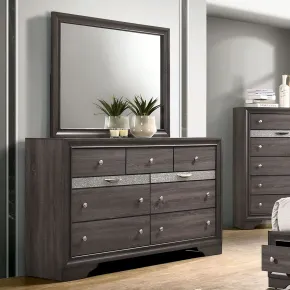 Furniture of America CM7552GY-D Chrissy - Dresser - Gray