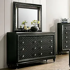 Furniture of America CM7584D Demetria - Dresser - Metallic Gray