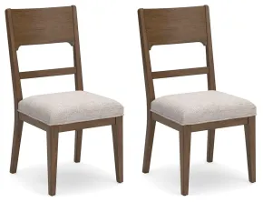 Ashley Furniture D974-01 Cabalynn - Dining Uph Side Chair (Set of 2) - Oatmeal / Light Brown