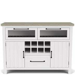 Riverside Furniture 37256 Cora - Server - Cloud / Fog