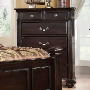 Furniture of America CM7129C Syracuse - Chest - Dark Walnut