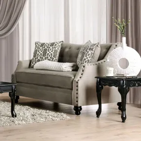 Furniture of America SM2668-LV Ezrin - Loveseat - Light Brown