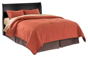 Ashley Furniture B128-77 Huey Vineyard - Queen Sleigh Headboard - Black