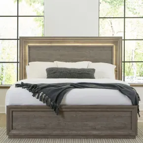 Liberty Furniture 272-BR-CPB Liberty Furniture 272-BR-CPB Horizons - California King Panel Bed - Graystone