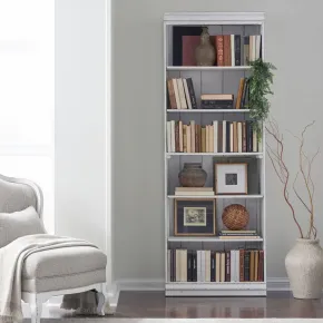 Liberty Furniture 244-HO3084 Liberty Furniture 244-HO3084 Magnolia Manor - 84" Bookcase - Antique White
