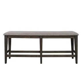 Liberty Furniture 152-C900125B Double Bridge - Counter Bench - Dark Chestnut