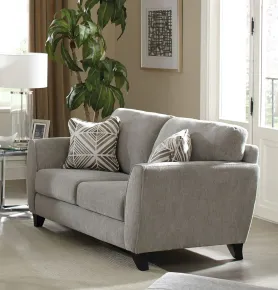 Jackson Furniture Industries 421502-2072/18-2073/28 Alyssa - Loveseat - Pebble