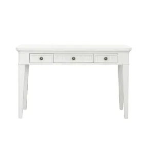 Samuel Lawrence Furniture S920-454 Savannah - 3-Drawer Desk - White Finish - White