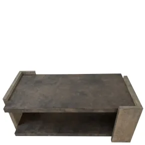 Riverside Furniture 64802 Trenton - Rectangular Cocktail Table - Dark Brown