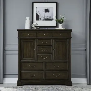 Liberty Furniture 512-BR42 Liberty Furniture 512-BR42 Arden Road - 2 Door 10 Drawer Chest - Satin Cherry