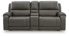 Ashley Furniture PCU12600S2 Ashley Furniture PCU12600S2 5Z - Pittson - 3-Piece Power Reclining Sectional Loveseat With Storage Console - Anchor