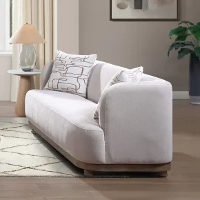 ACME LV07261 Duncan - Loveseat With 2 Pillows - Beige