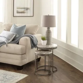 Liberty Furniture 2097-AT2000 Eclipse - Nesting Tables - Light Brown