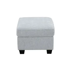 Intercon SY-OT-ASH34-SGC-C Ashbury - Ottoman - Soft Gray