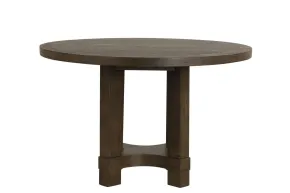 New Classic D4212-11 Cityscape - Round Dining Table - Dark Brown