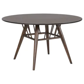 CoasterEveryday 108891B2 Everton - Base Dining Table - Dark Walnut