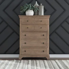 Liberty Furniture 928-BR41 Haven Hills - 5 Drawer Chest - Camel Beige