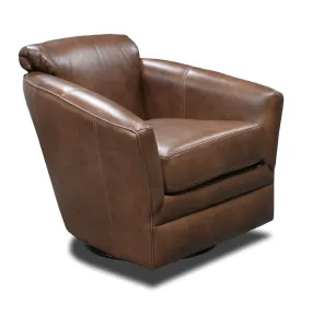 England 1L071AL Lyra - Leather Swivel Glider