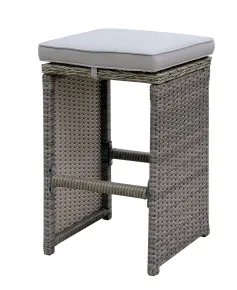 Furniture of America CM-OT1847-BC-6PK Ismay - Bar Stool (Set of 6) - Gray