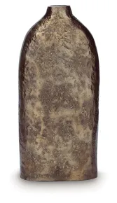 Ashley Furniture A2000822 Ashley Furniture A2000822 Wallmond - Vase - 15.75" - Antique Brass Finish