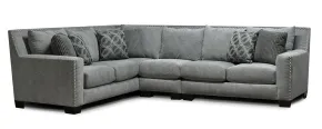England 7K0064N/7K0027N/7K0039N England 7K0064N/7K0027N/7K0039N Del Mar - Luckenbach 3 Piece Sectional with Nails