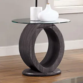 Furniture of America CM4825GY-E-PK Lodia - End Table - Gray