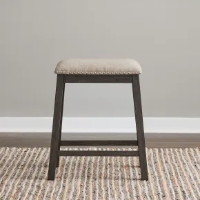 Liberty Furniture 680-OT9001 Harrison - Upholstered Console Stool - Espresso