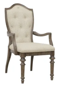 Pulaski Furniture P412271 Saddle Creek - Upholstered Arm Chair (Set of 2) - Timber Brown