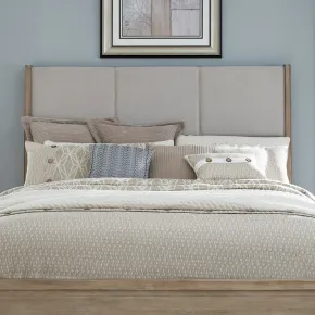 Liberty Furniture 789-BR15HU Liberty Furniture 789-BR15HU Brentwood - King Upholstered Panel Headboard - Sandstone