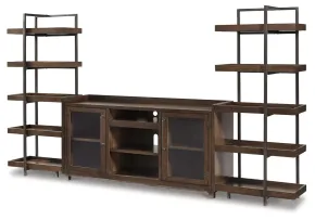 Ashley Furniture W633W1 Ashley Furniture W633W1 Starmore - 3 Pc. - Entertainment Center - 70" TV Stand - Brown
