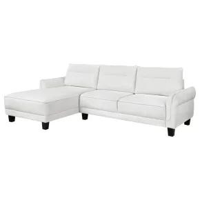 Coaster Fine Furniture 509550B1 Caspian - LAF Chaise, Box 1 of 2 - White