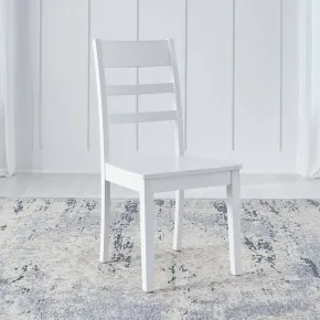 Liberty Furniture 617-C2000S Landale - Ladderback Side Chair - Chestnut & White