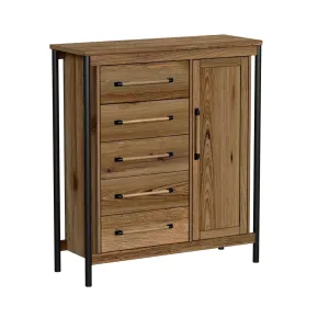 Intercon NC-BR-8005GC-HCK-C Norcross - Gentleman's Chest - Hickory