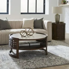 Liberty Furniture 369-OT-O3PCS Warren Park - Optional 3 Piece Set - Coffee Brown