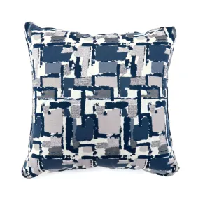 Furniture of America PL6003BL-L-2PK Concrit - Pillow 22" (Set of 2) - Blue
